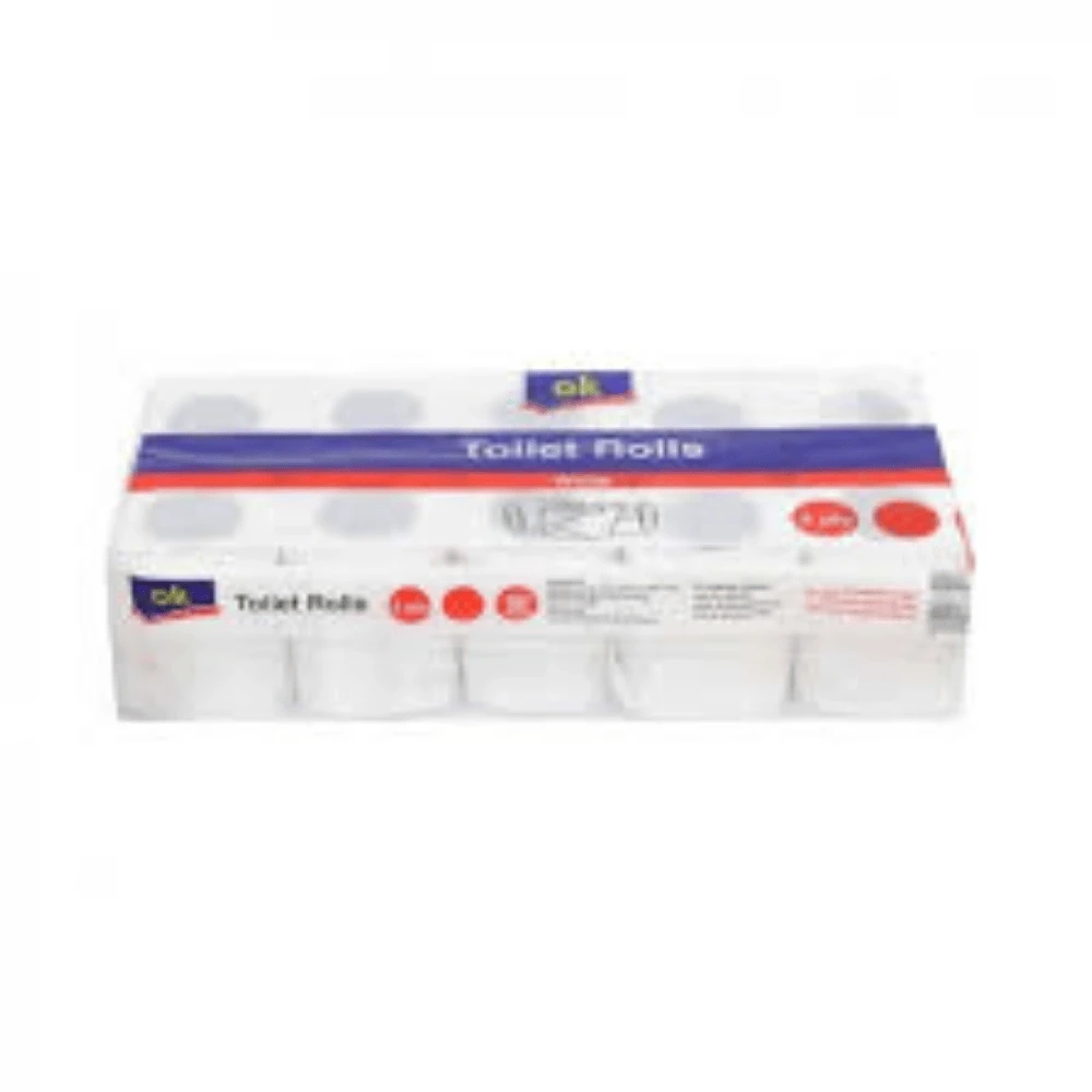 Ok Tissue Toilet Rolls Small 10 Pc X 10