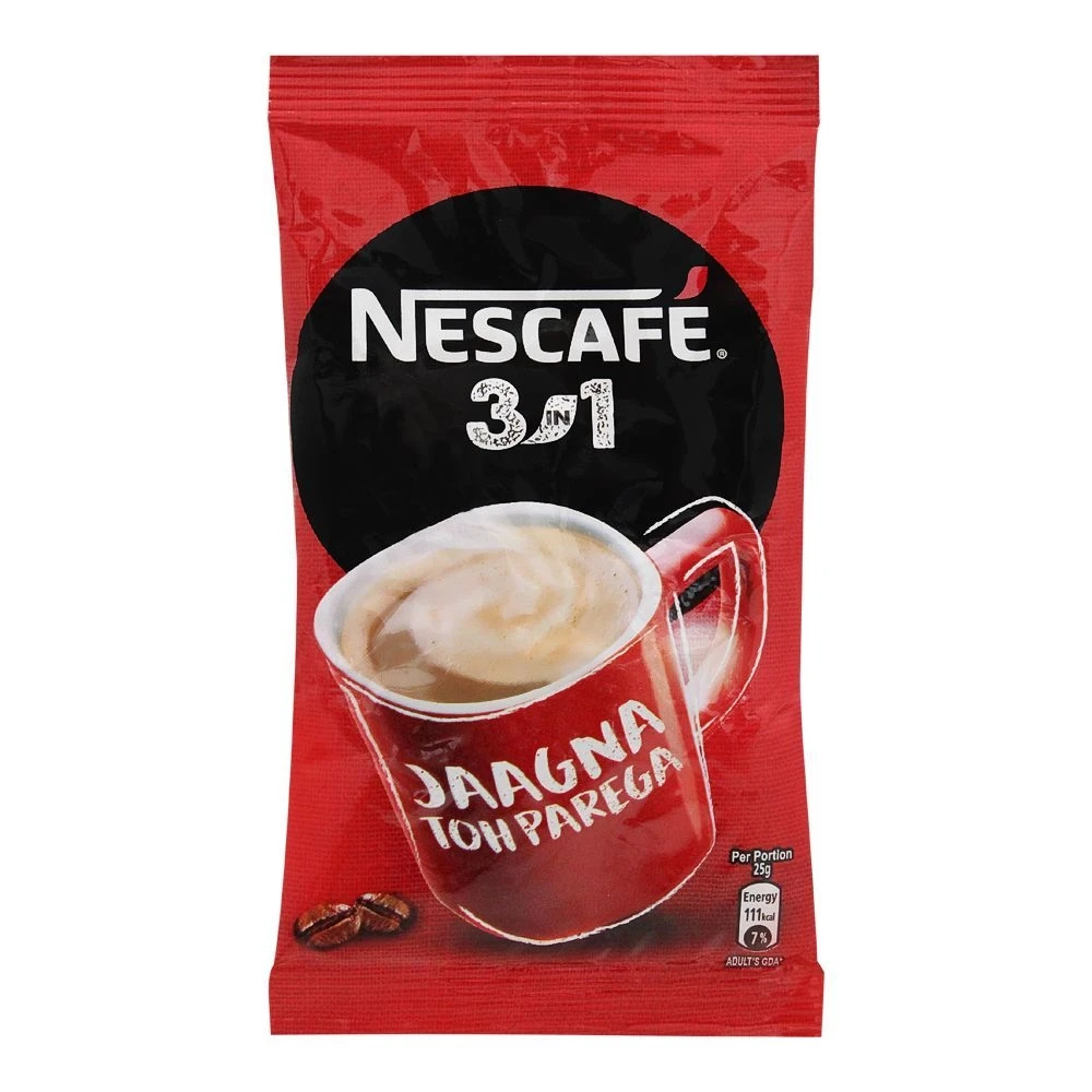 Nestle Nescafe 3 in 1 Coffee Sachet 20g