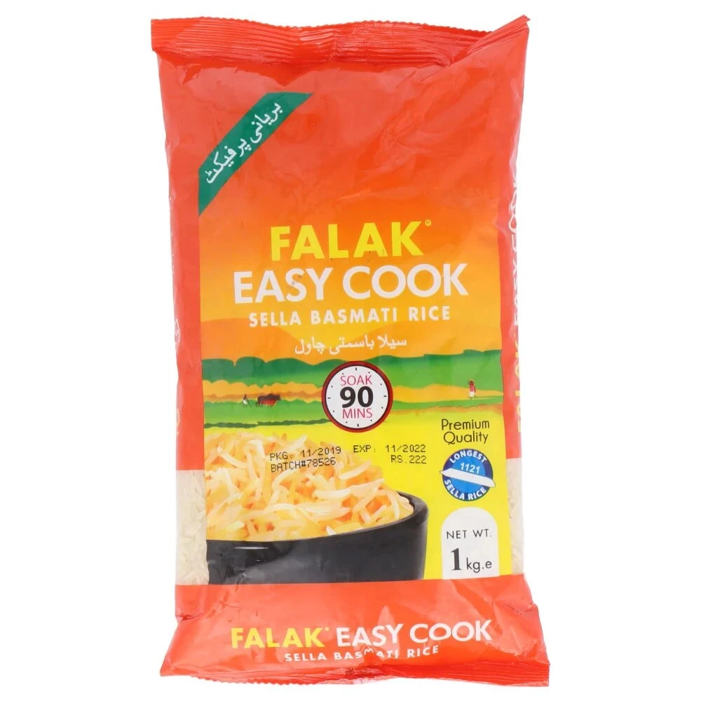 Falak Easy Cook Sella Basmati Rice 1kg