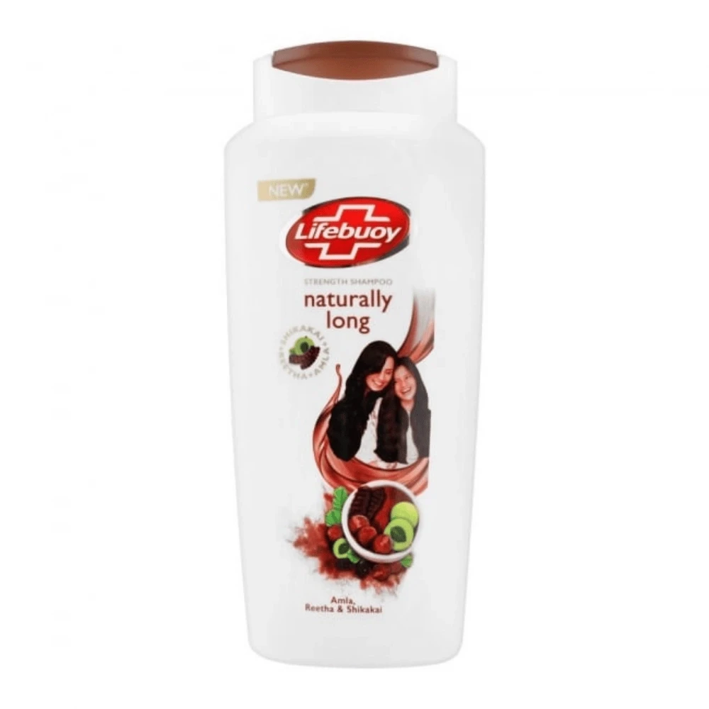 Lifebuoy Shampoo Naturally Long Amla Reetha & Shikakal 650ml