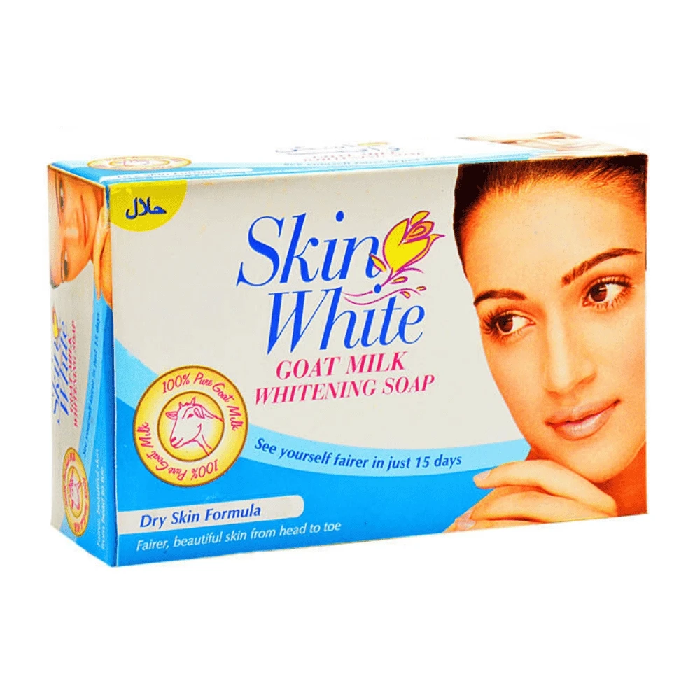 Skin White Goat Milk Whitening Soap for Dry Skin 100gm