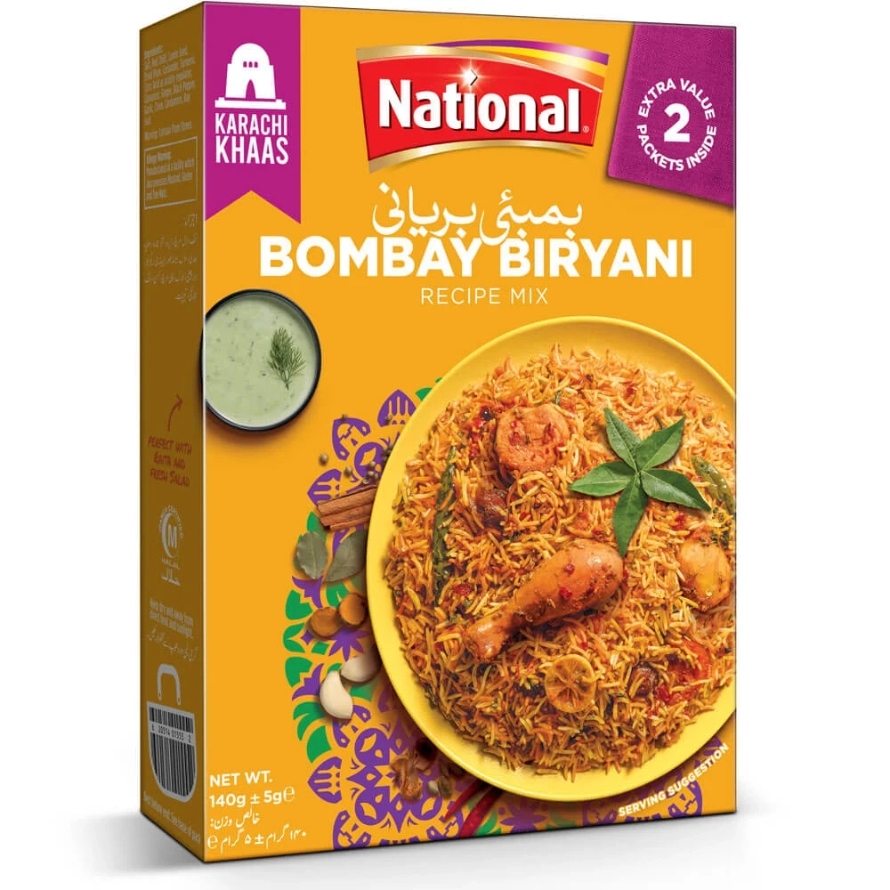 National Bombay Biryani Recipe Mix 140gm