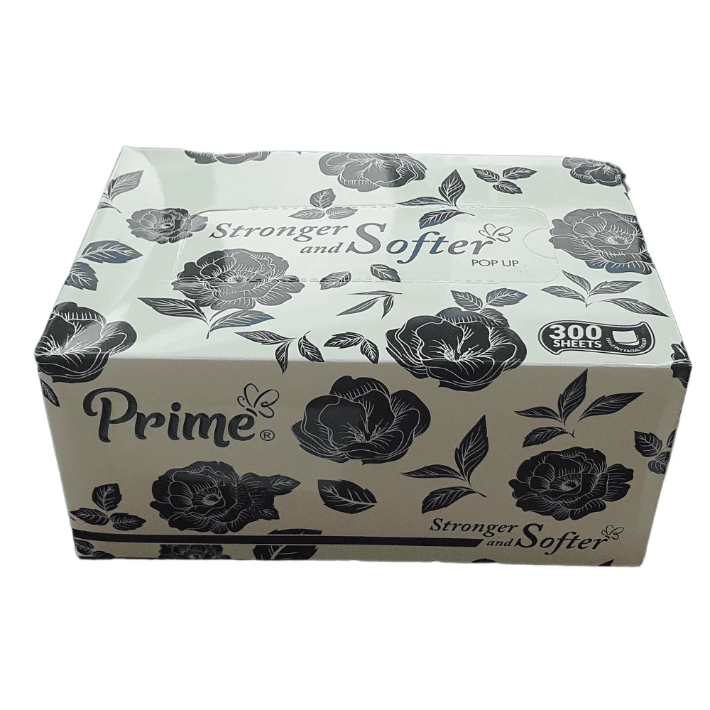Prime Pop Up Tissue 300 Sheets