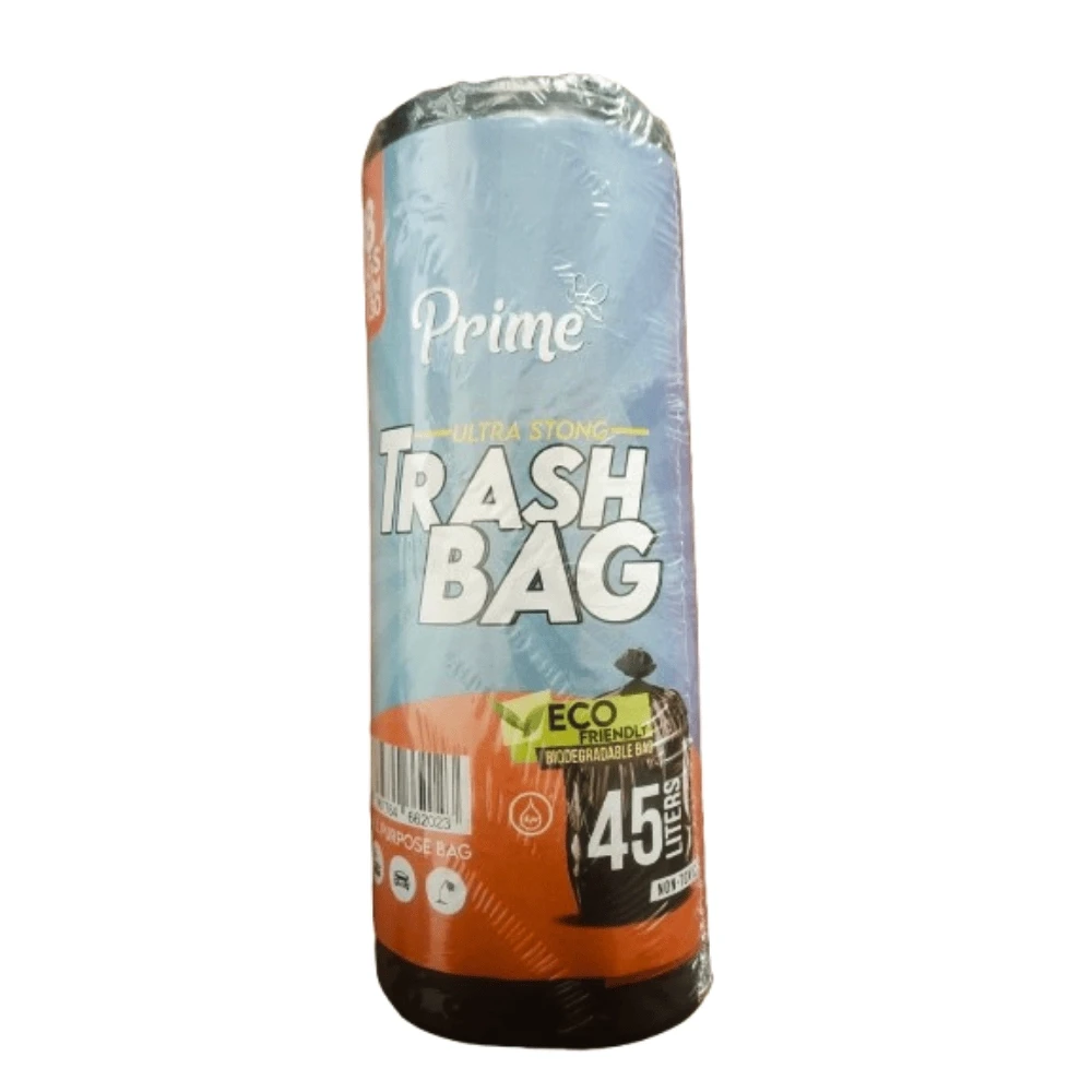 Prime Ultra Stong Trash bag 45 Liters (20*30) Medium 18 Bags