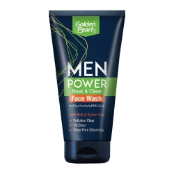 Golden Pearl Men Power Neat & Clear Face Wash 75ml