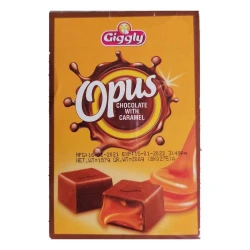 Giggly Big Opus Chocolate with Caramel 20-Pcs Box