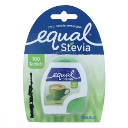 Equal Stevia Zero Calorie Sweetener 100-Tablets