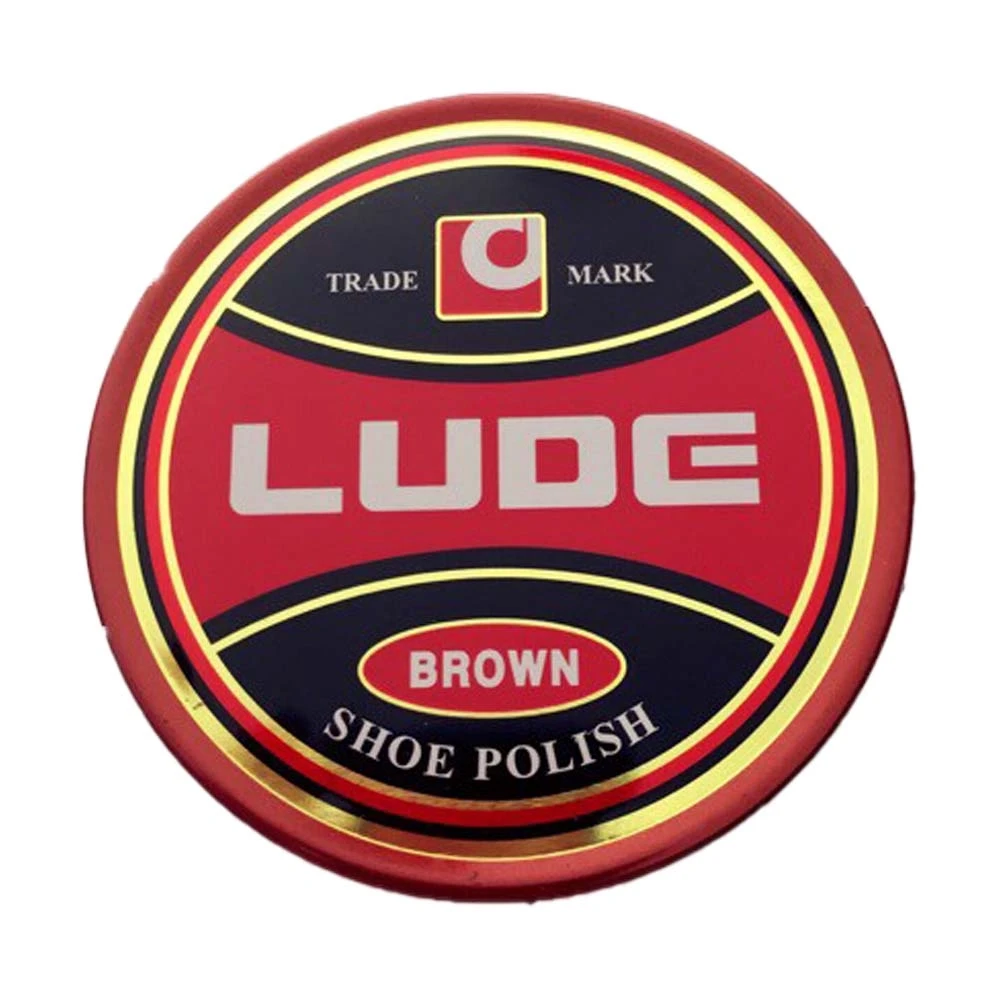 Lude Brown Shoe Polish 40 ml