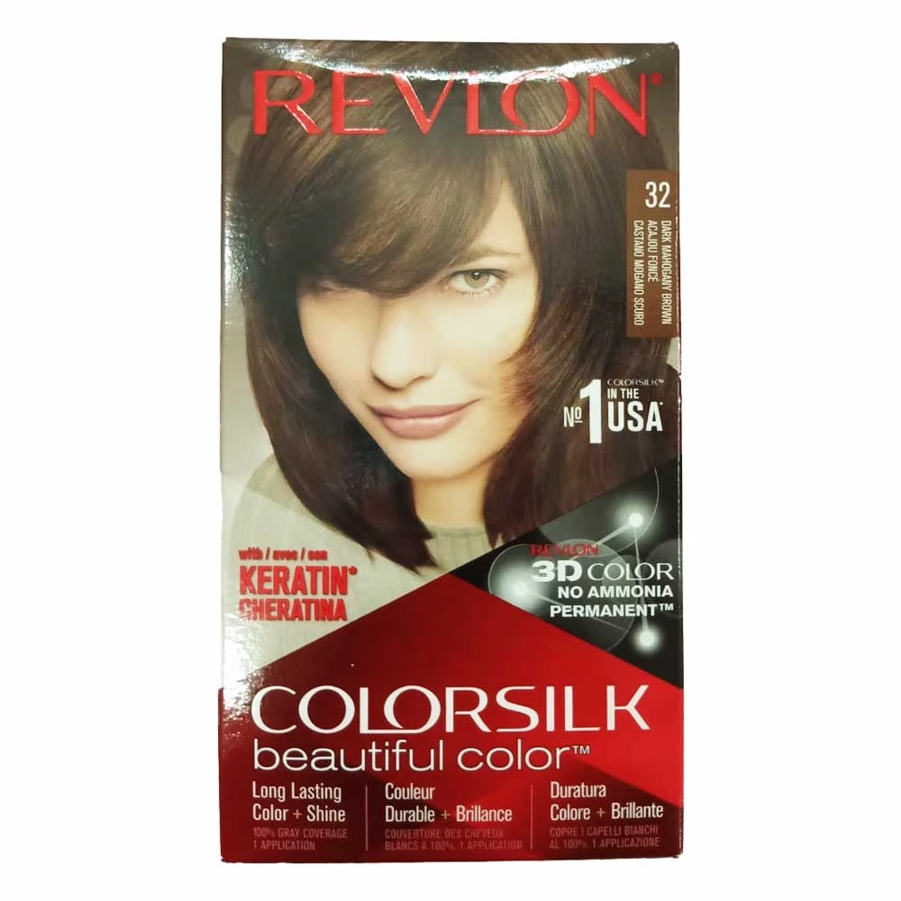 Revlon Colorsilk Dark Mahogany Brown Hair Color 32