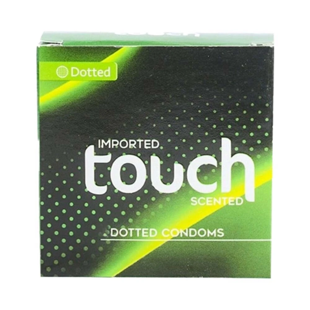 Touch Dotted Condoms 3-Pcs
