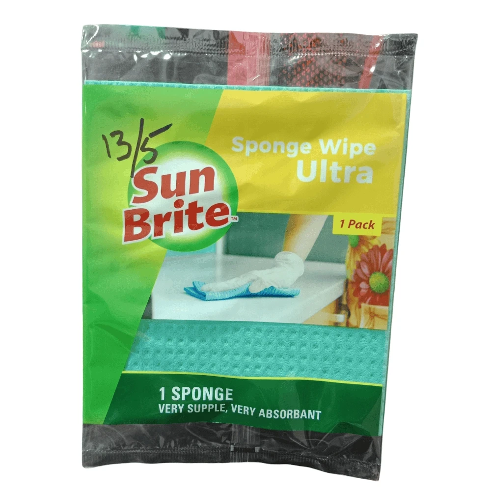 Sun Brite Sponge Wipe Ultra Pack of 1