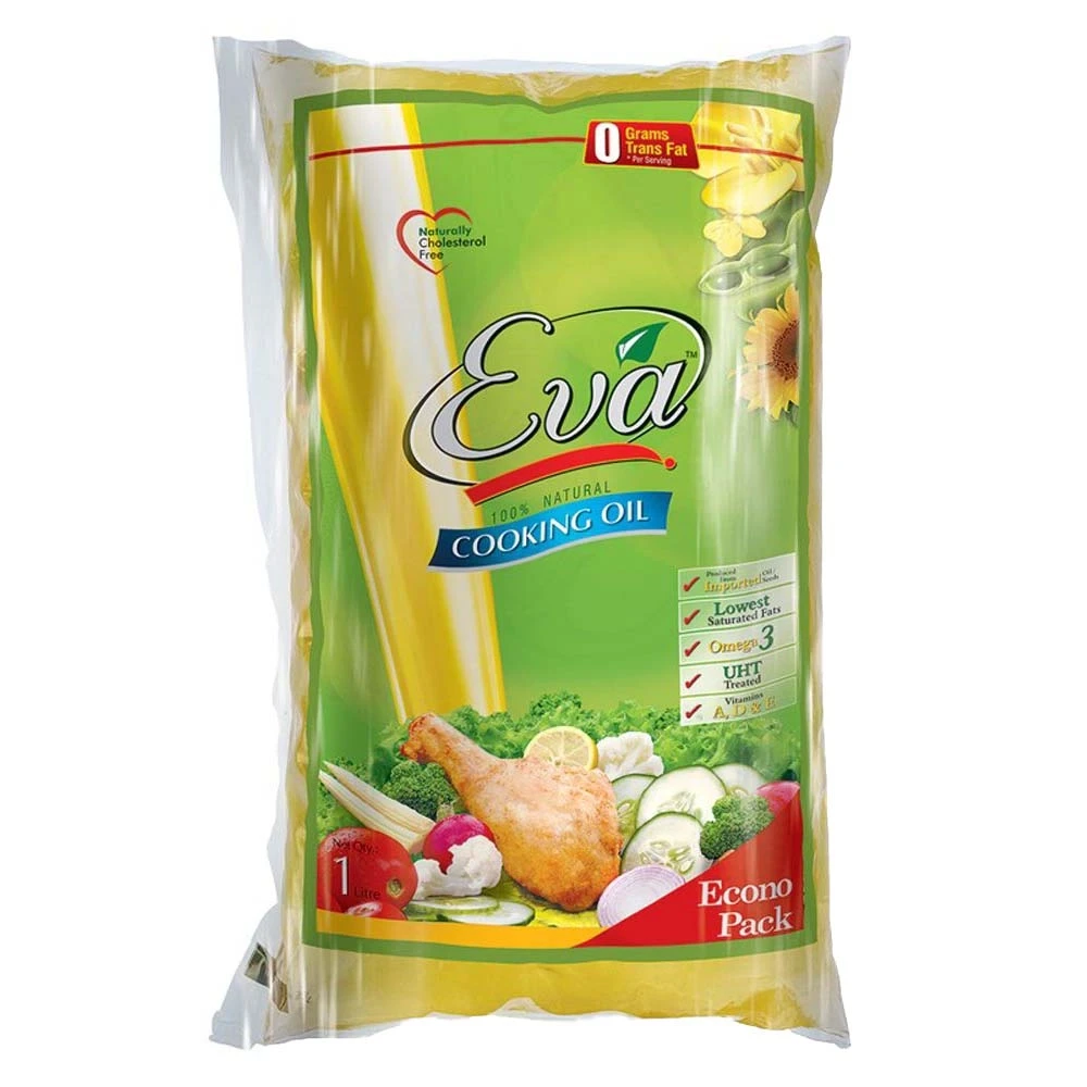 Eva Cooking Oil 1Ltr Pouch