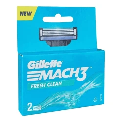 Gillette Mach3 Fresh Clean Cartridges, 2-Pack