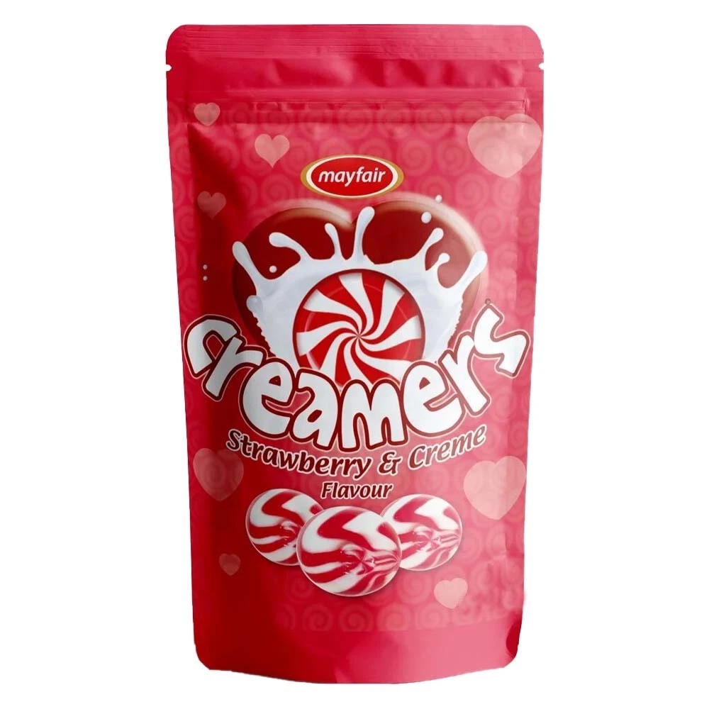 Mayfair Creamers Strawberry & Creme Flavour 100-Pcs Pouch