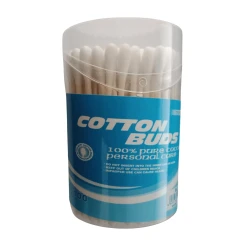 Top Tips Cotton Buds 100Pcs Jar Wooden
