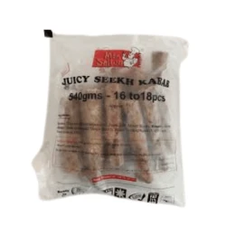 Chicken Seekh Kabab MonSalwa Polly Pack 18 Pcs