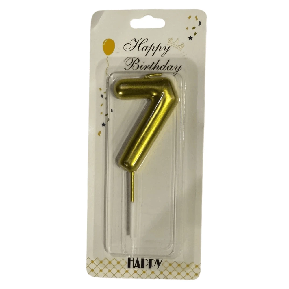 Happy Birthday Numbring Candles #7