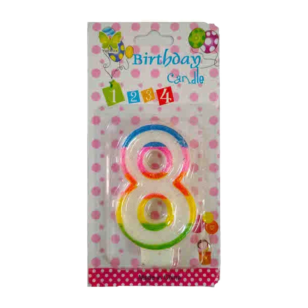 Birthday Candle Number 8