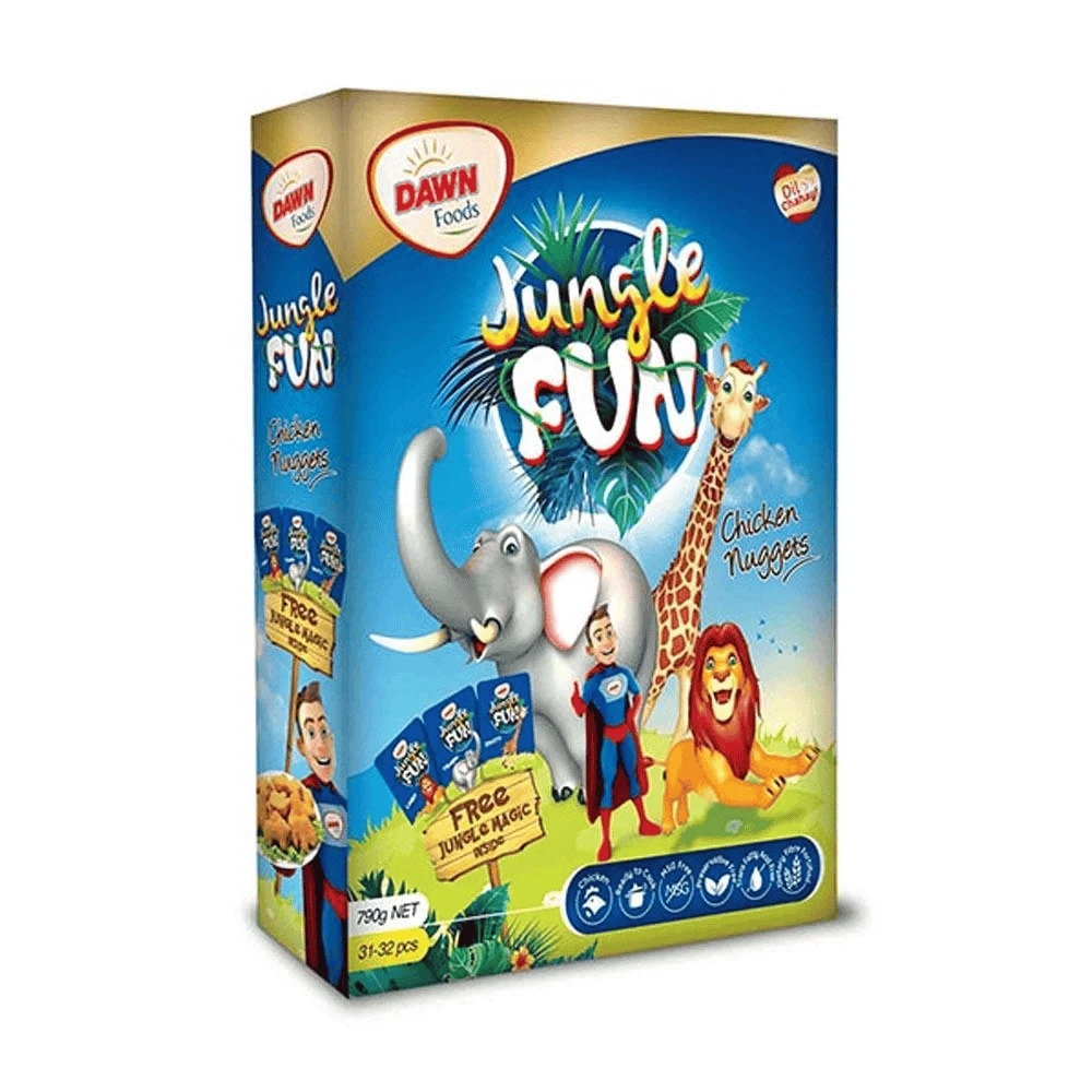 Dawn Jungle Fun Nuggets 31-32 Pieces (790g)