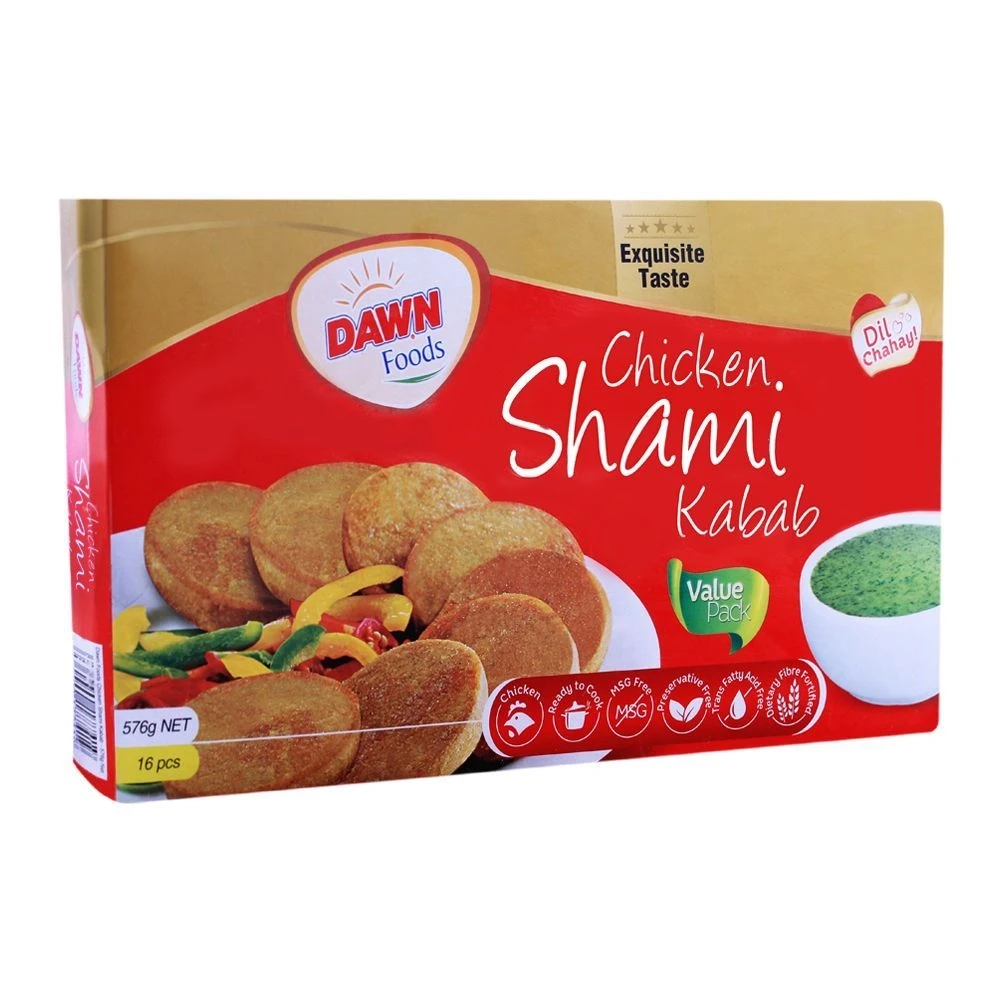 Dawn Chicken Shami Kabab (Value Pack) 576gm