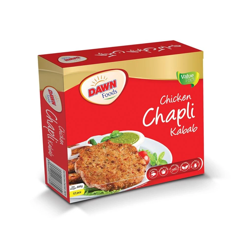 Dawn Chicken Chapli Kabab (Value Pack) 888gm