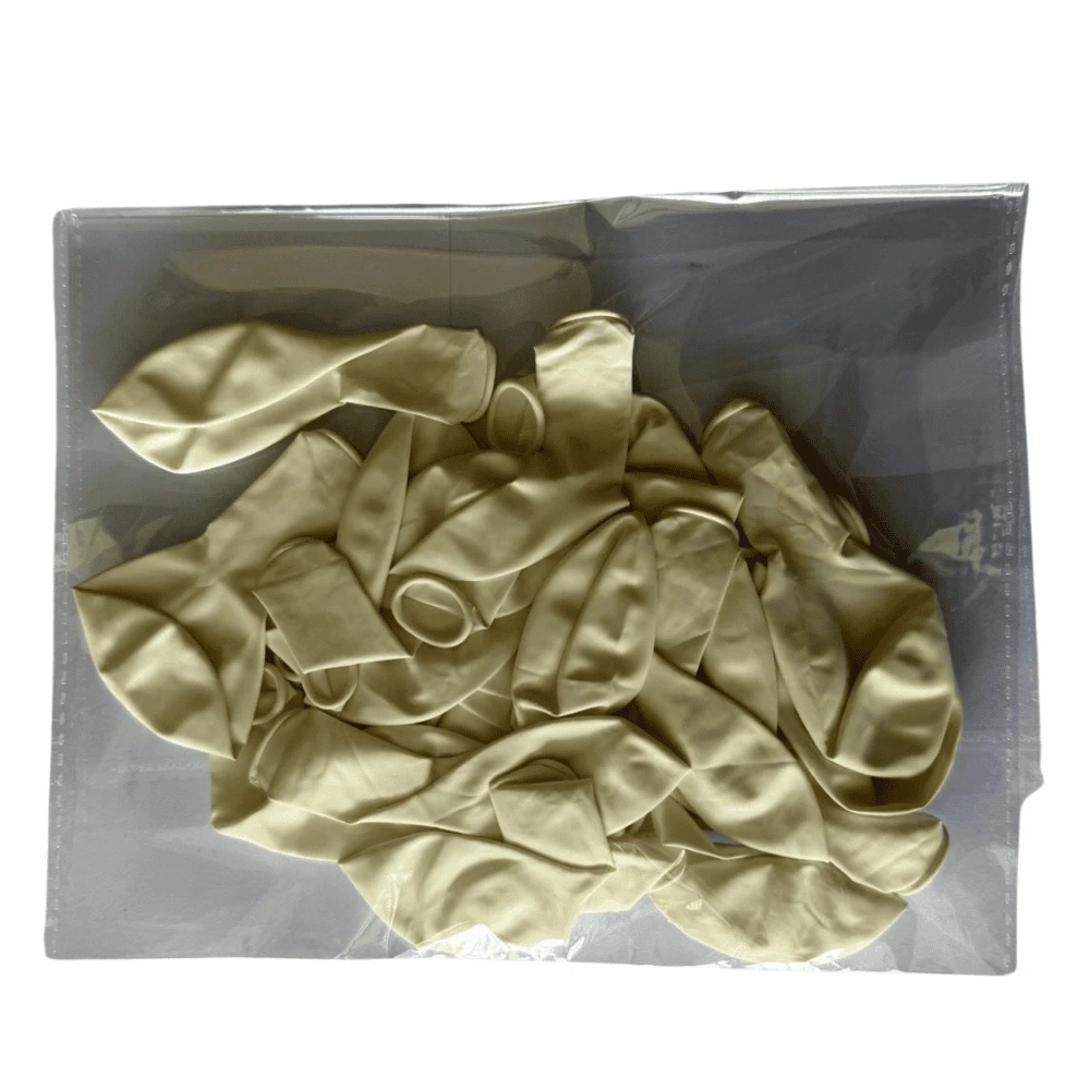 Milky White Color Ballons 24Pcs