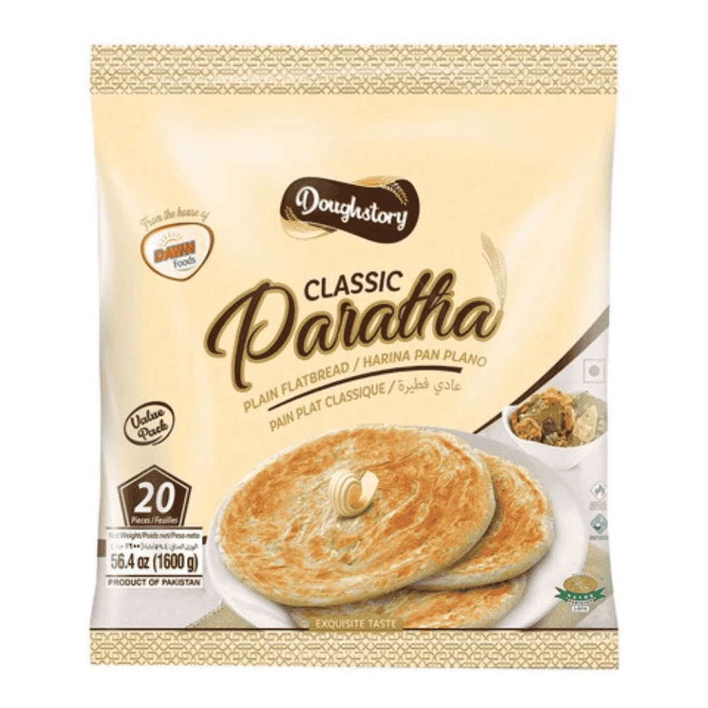 Dawn Doughstory Plain Paratha 20pc 1600g