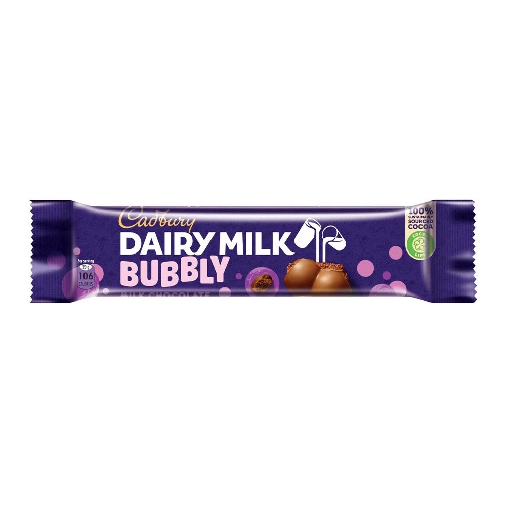 Cadbury Dairy Milk Bubbly Chocolate 13.5gm