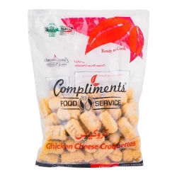 Compliments Food Service Chicken Cheese Croquettes 1kg Poly Bag by Menu