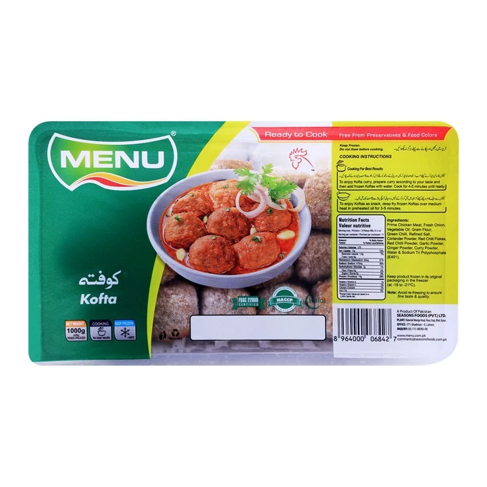 Menu Kofta 1000gm