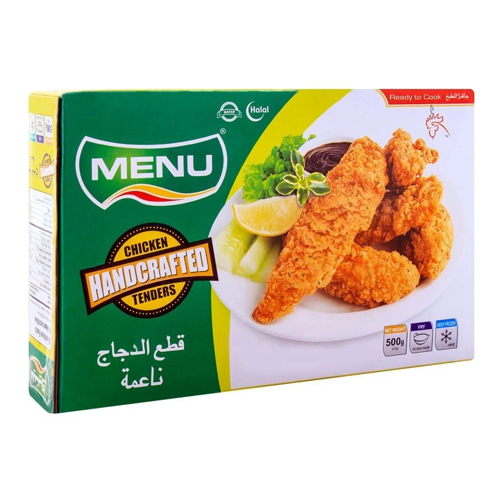 Menu Chicken Handcrafted Tenders 500gm