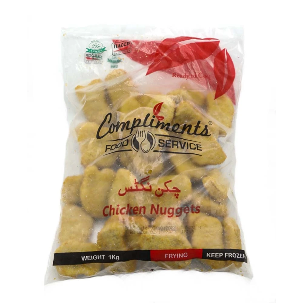 Compliments Food Service Chicken Nuggets 1kg by Menu