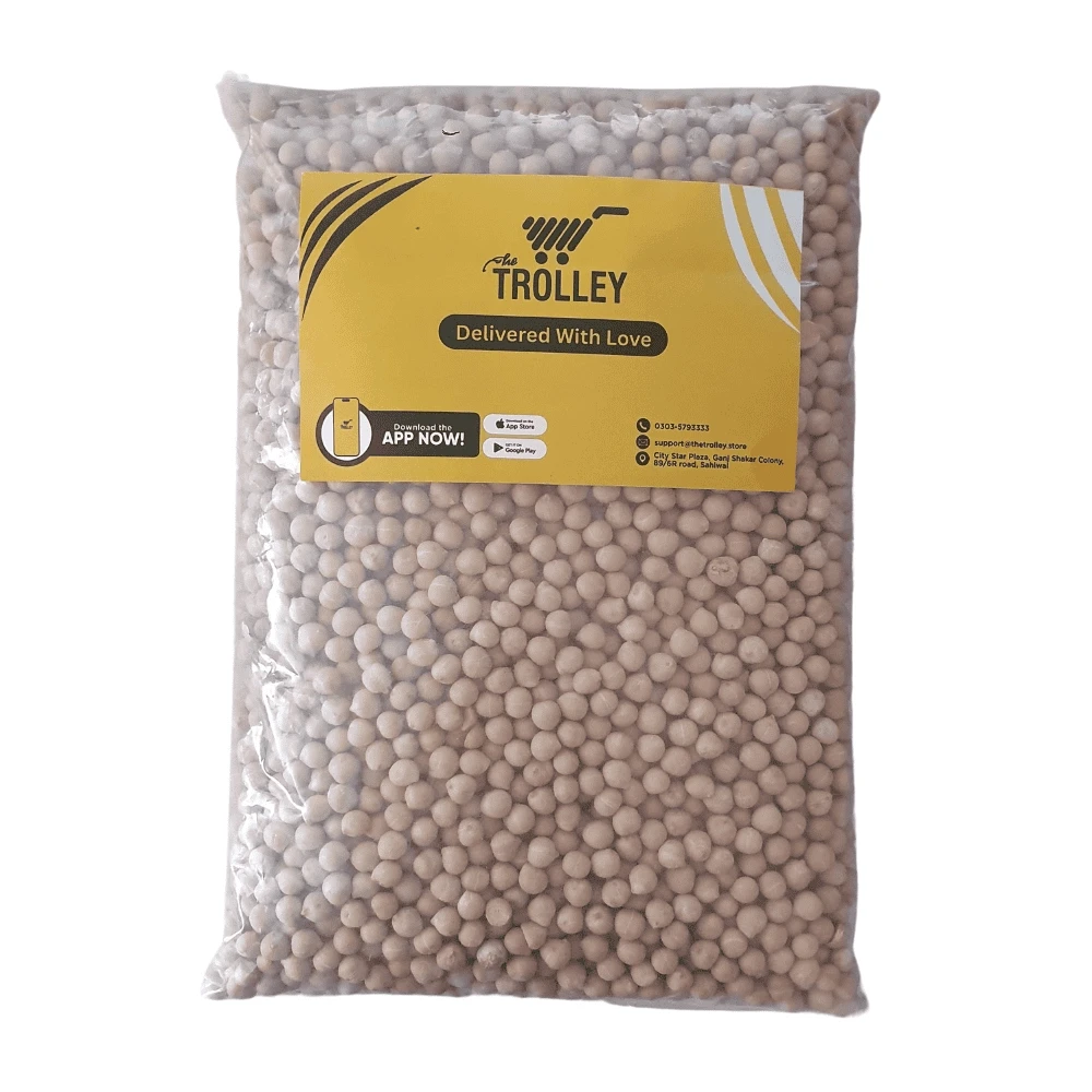 White Chana Bareek 1kg (سفید چنا باریک)