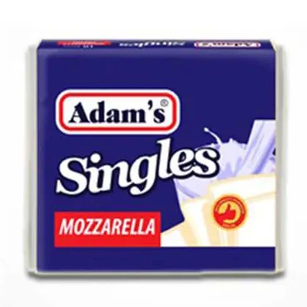 Adams Mozzarella Singles Cheese 10-Slices Pack 200gm