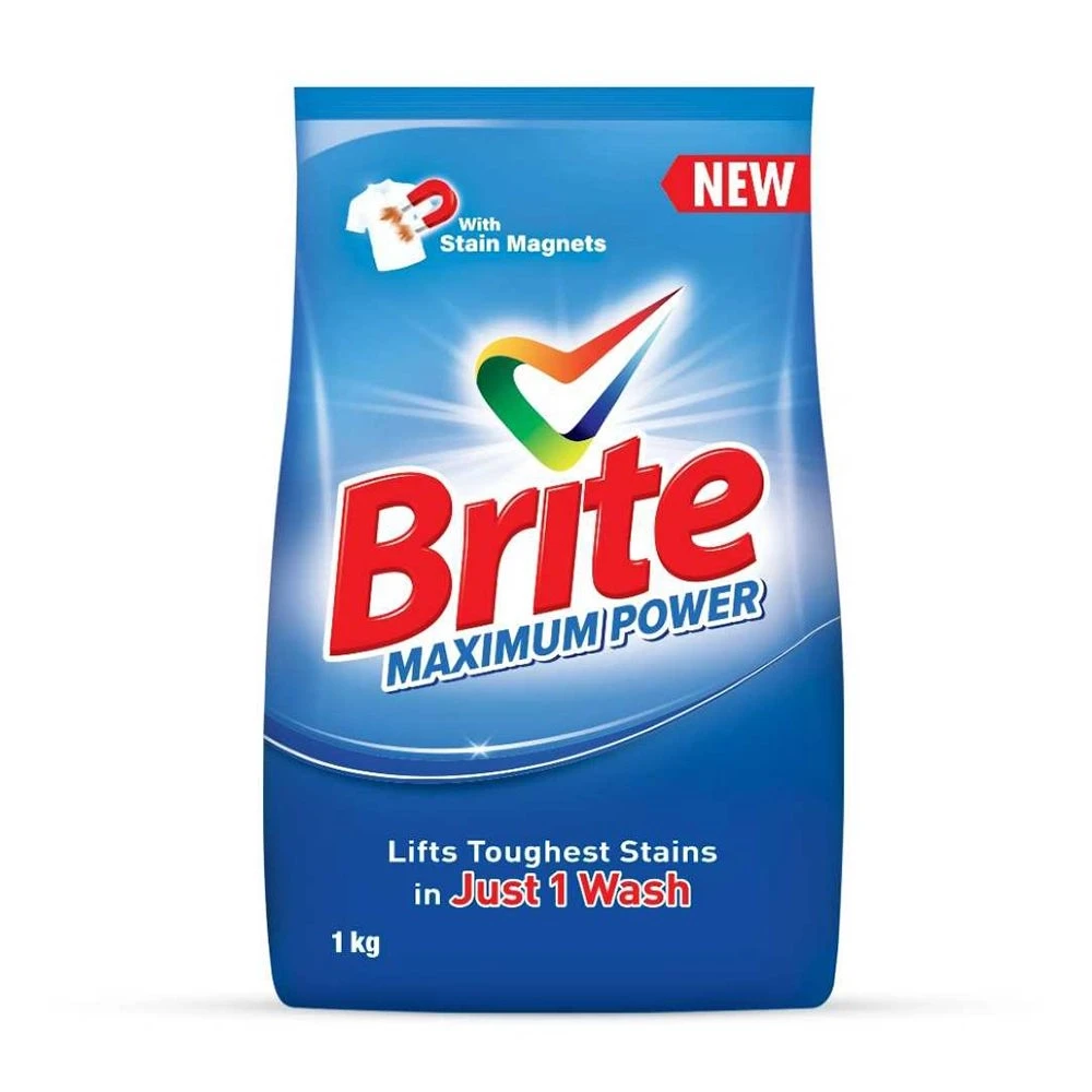 Brite Maximum Power Washing Powder 1kg