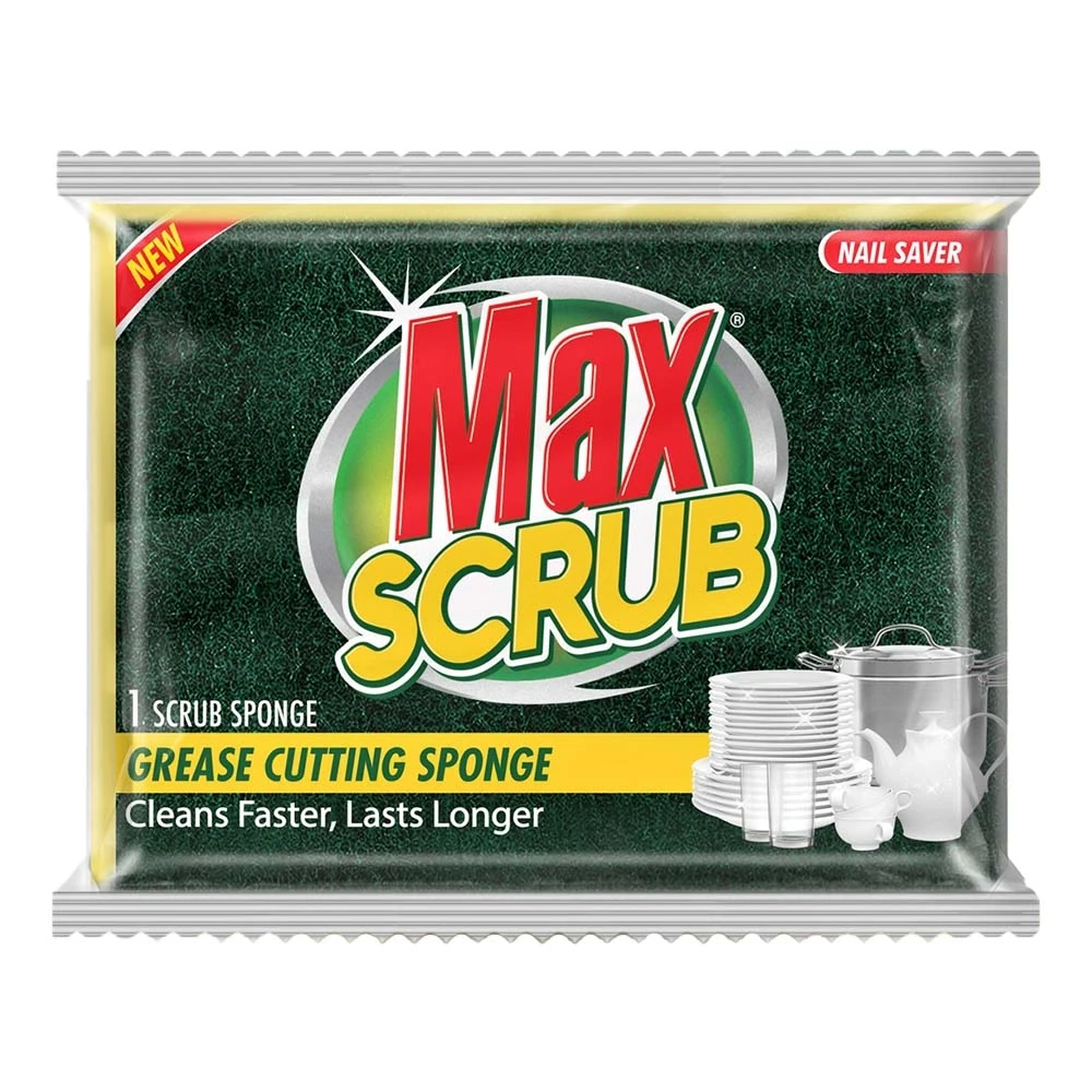 Max Scrub Nail Saver Sponge (Single)