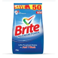 Brite Washing Powder Maximum Power 2kg