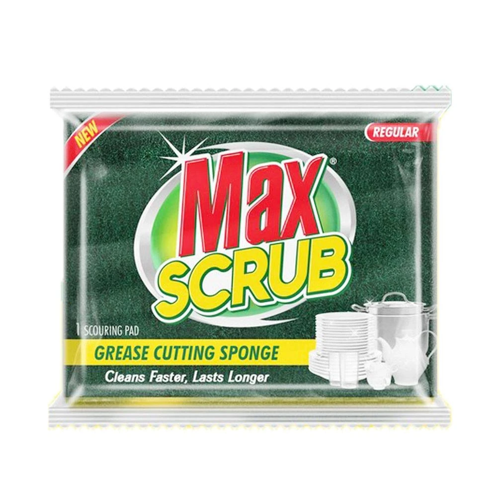 Max Scrub Grease Cutting Scouring Sponge Regular