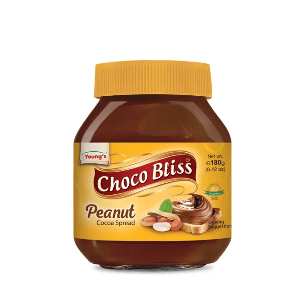 Youngs Choco Bliss Peanut 180g