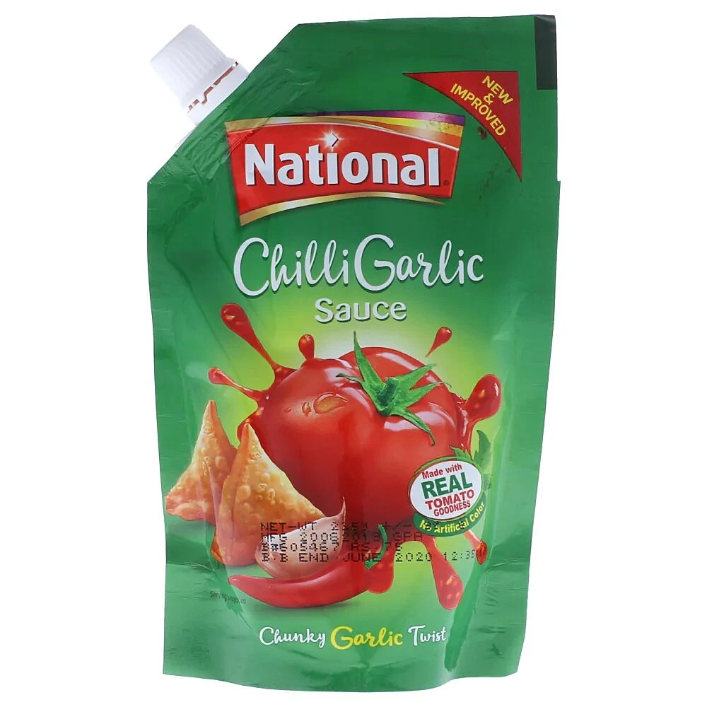 National Chilli Garlic Sauce 210gm