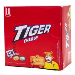 LU Tiger Energy Biscuits 30 Bar Packs Box