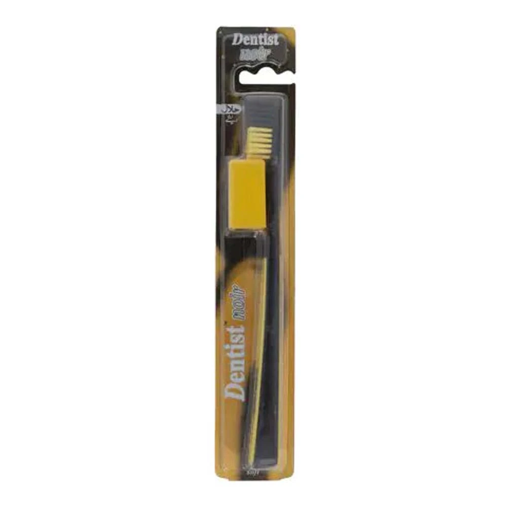 Ezigrip Dentist Noir Medium Toothbrush
