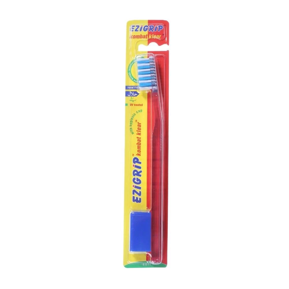 Ezigrip Kombat Klear Soft Toothbrush