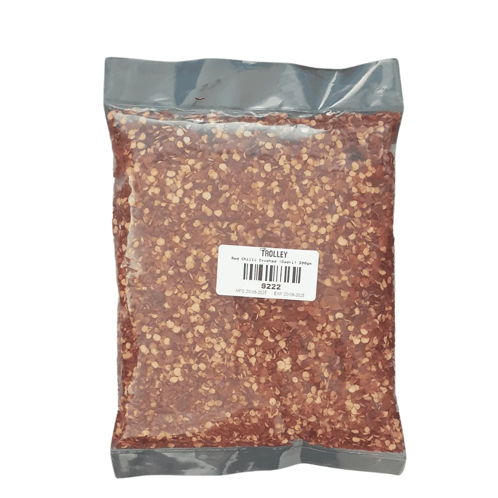 Red Chilli Crushed (Dadri) 200gm (سرخ مرچ دادڑی)