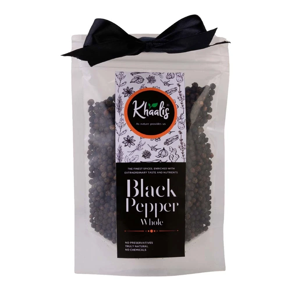 Khaalis Black Pepper Whole 150gm