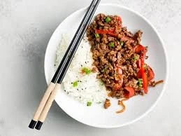 Beef Basil (With Rice)