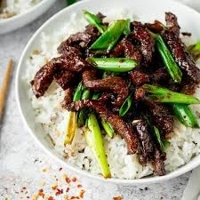 Beef Mongolian (With Rice)