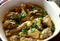 Chicken White Karahi Half