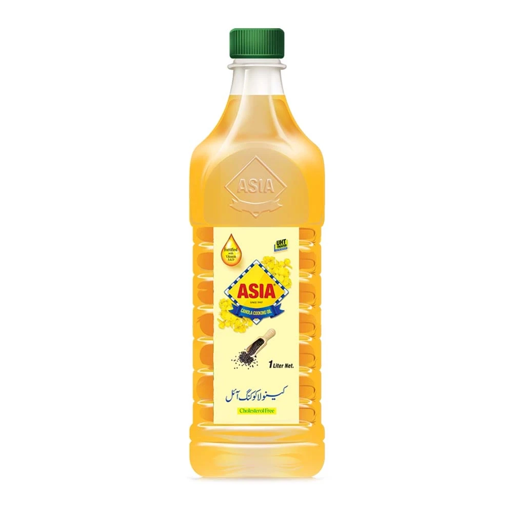 Asia Canola Cooking Oil Bottle 1Ltr