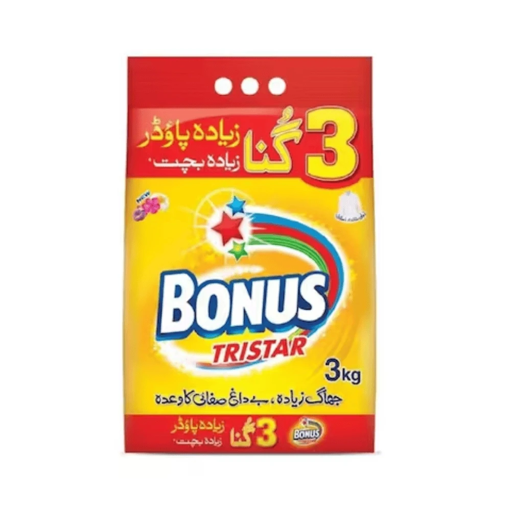 Bonus Tristar Washing Powder 3000gm